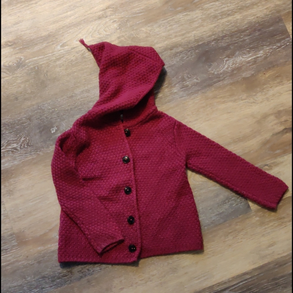 Sloomb cardigan in Beet